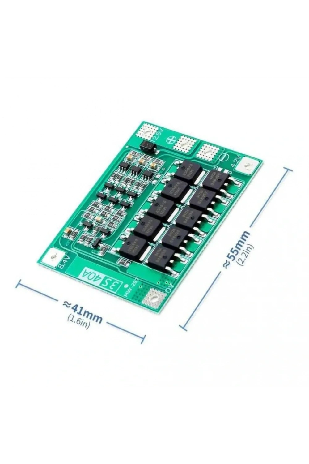 3S 40A BMS 12.6V 18650 Lityum Pil Şarj Koruma Devresi Balanssız