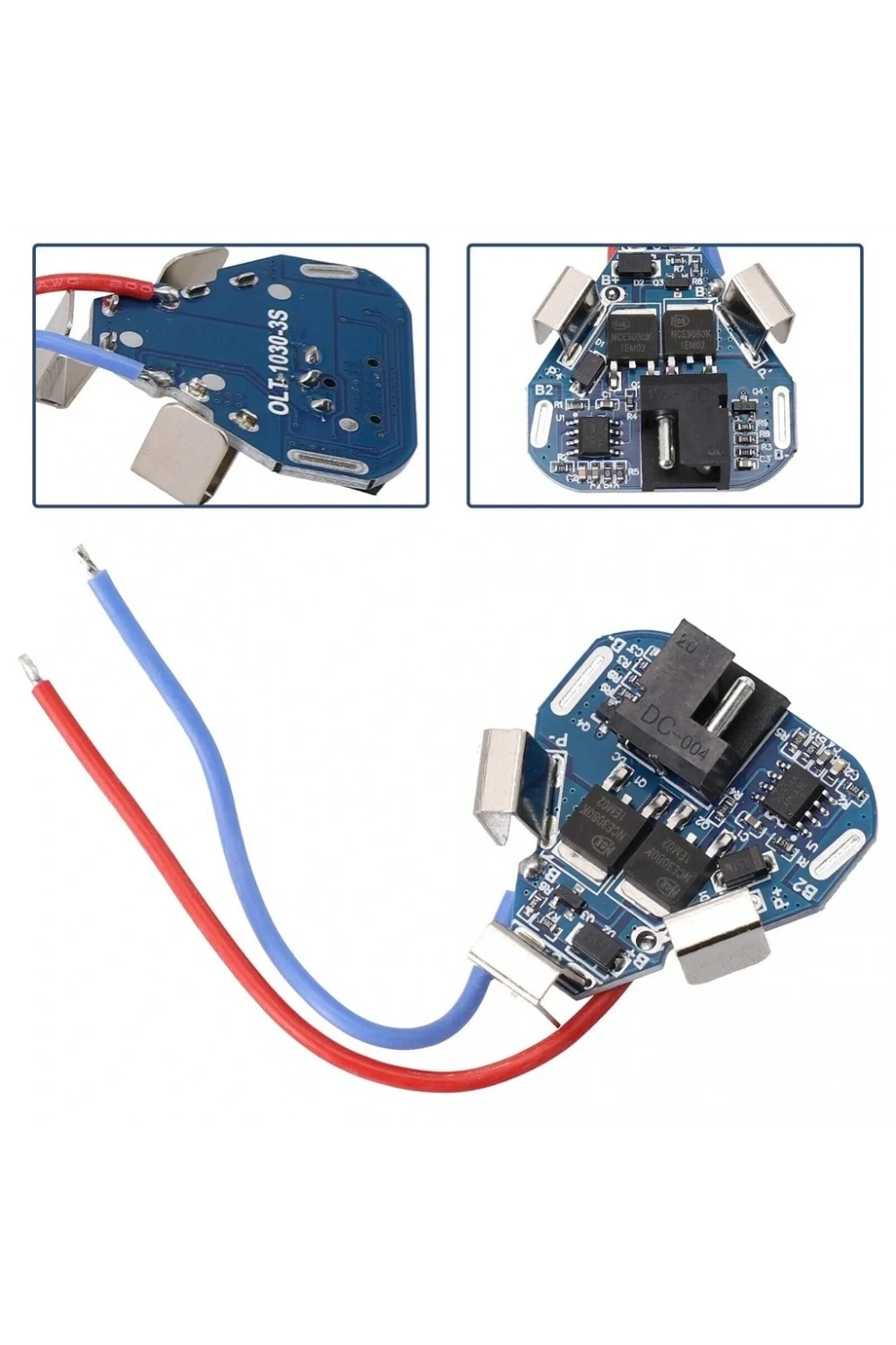 3S 6A BMS 12.6V 18650 Li-Ion Pil Şarj Koruma Modül