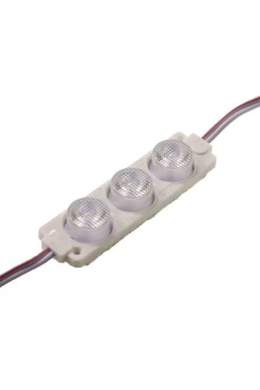 3W Mercekli Modül 3lü Led - Gün Işığı 12V