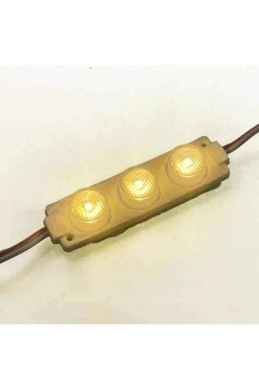 3W Mercekli Modül 3lü Led - Gün Işığı 12V