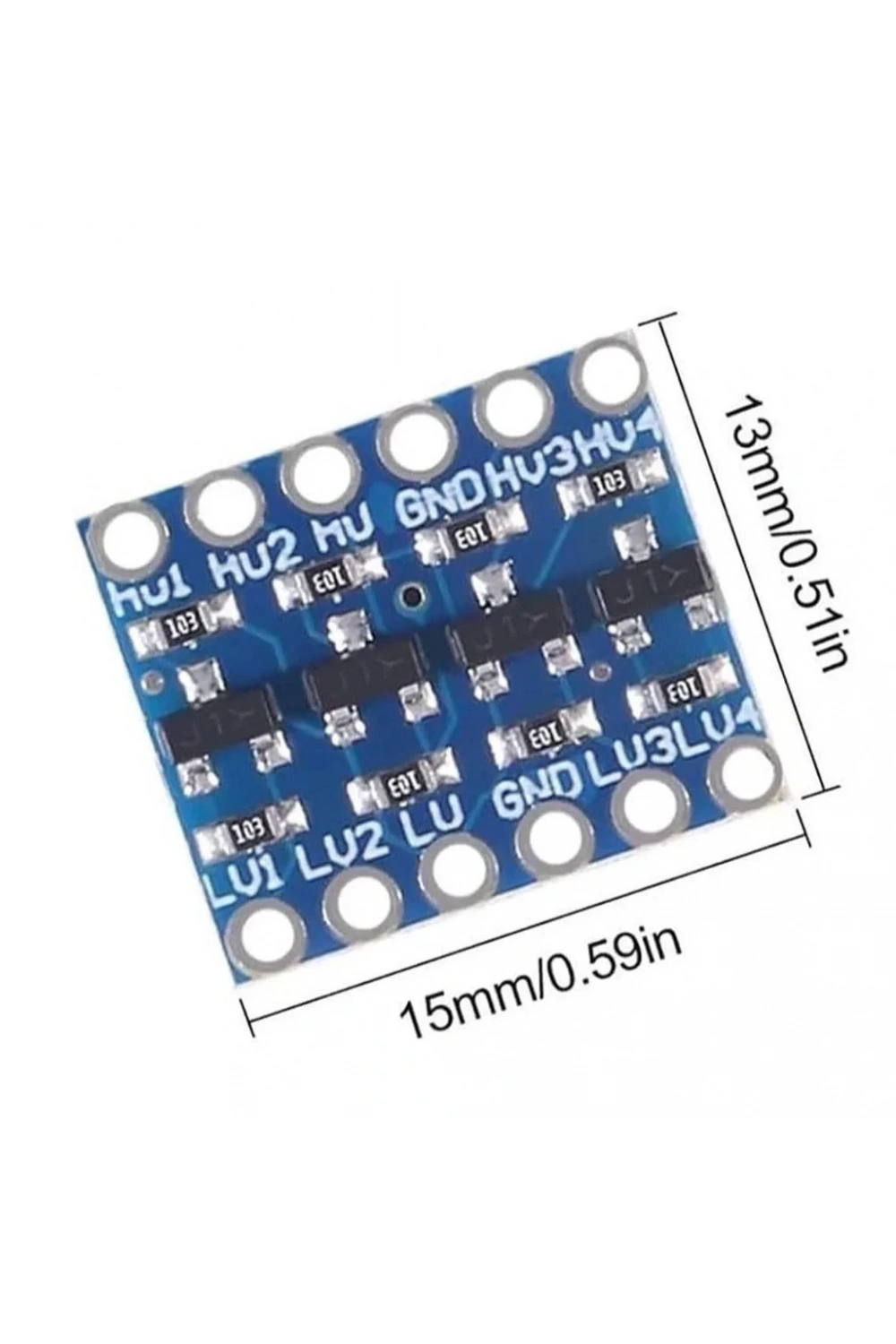 4 Kanal Lojik Gerilim Seviye Dönüştürücü 3.3V-5V