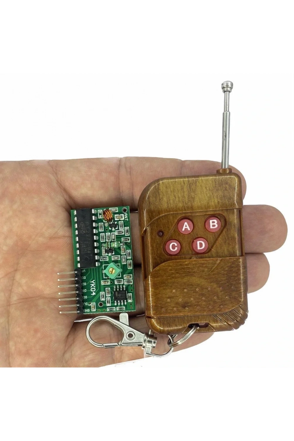 4 Kanal RF 315 Mhz Frekans Bandı Kablosuz Kontrol Modulü