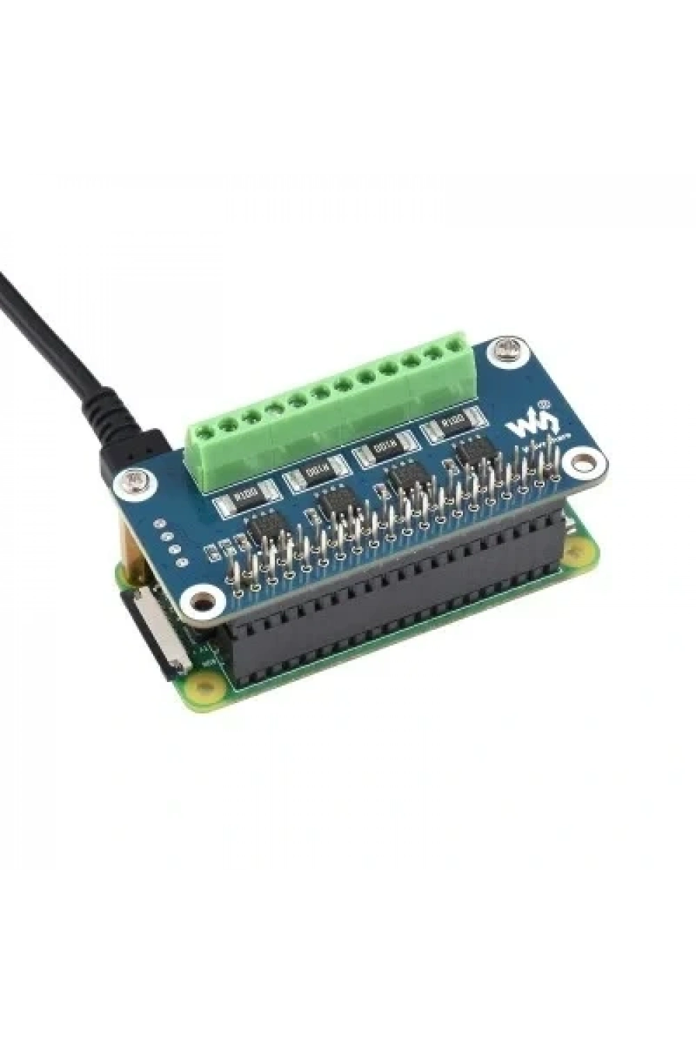 4 Kanallı Akım/Gerilim/Güç Monitör Raspberry Pi HAT