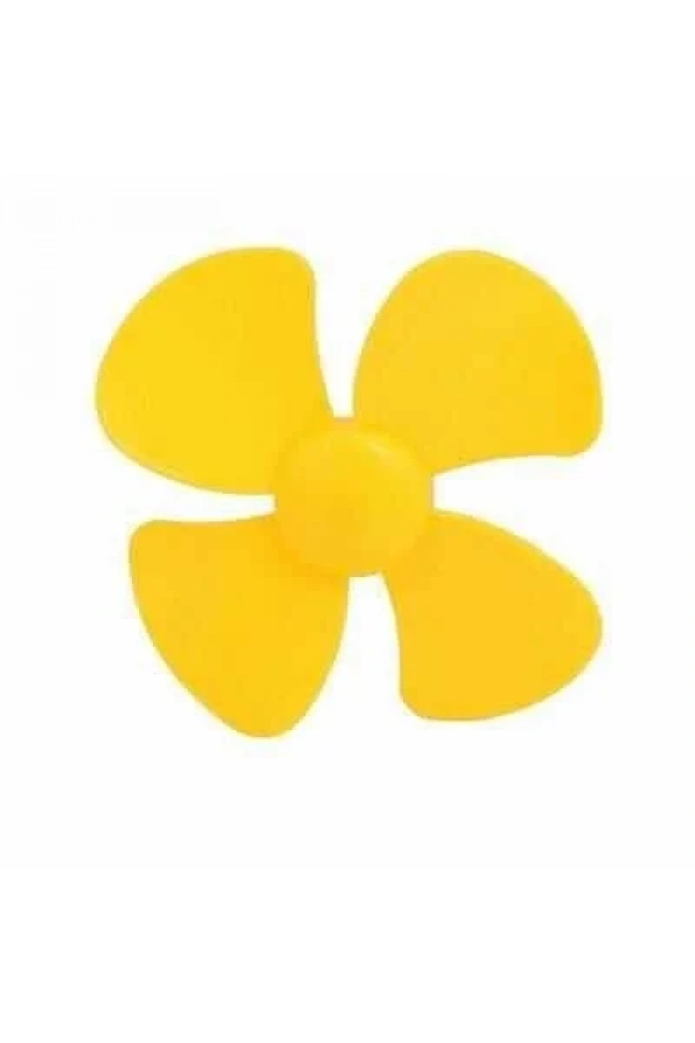 4 Kanatlı Plastik Pervane Ø56mm - Sarı