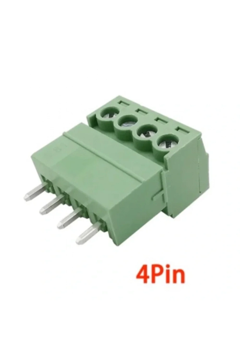4 Pin 3.81mm Geçmeli 90C Takım Klemens