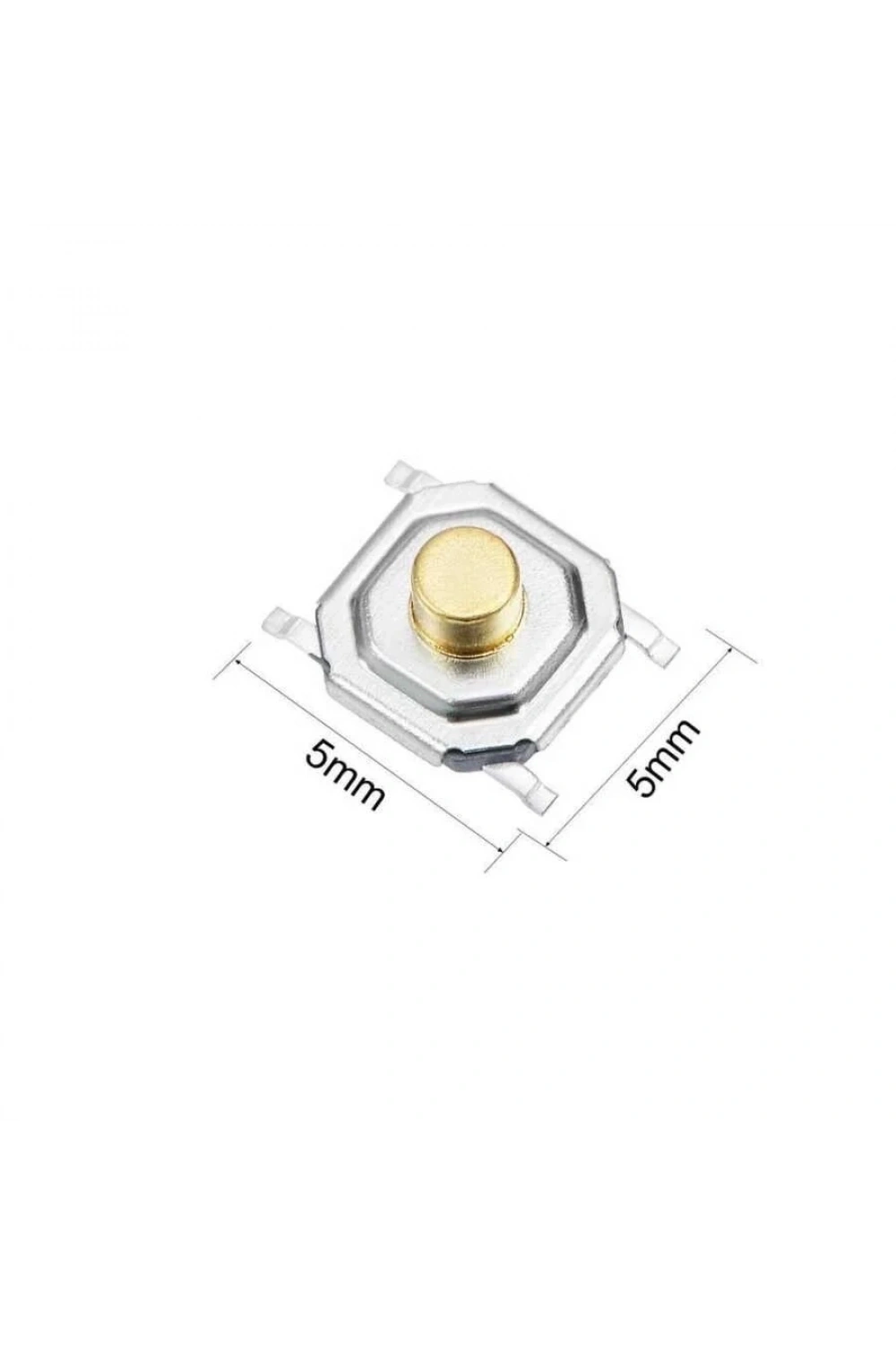 4 Pinli 5x5x2.4mm Buton