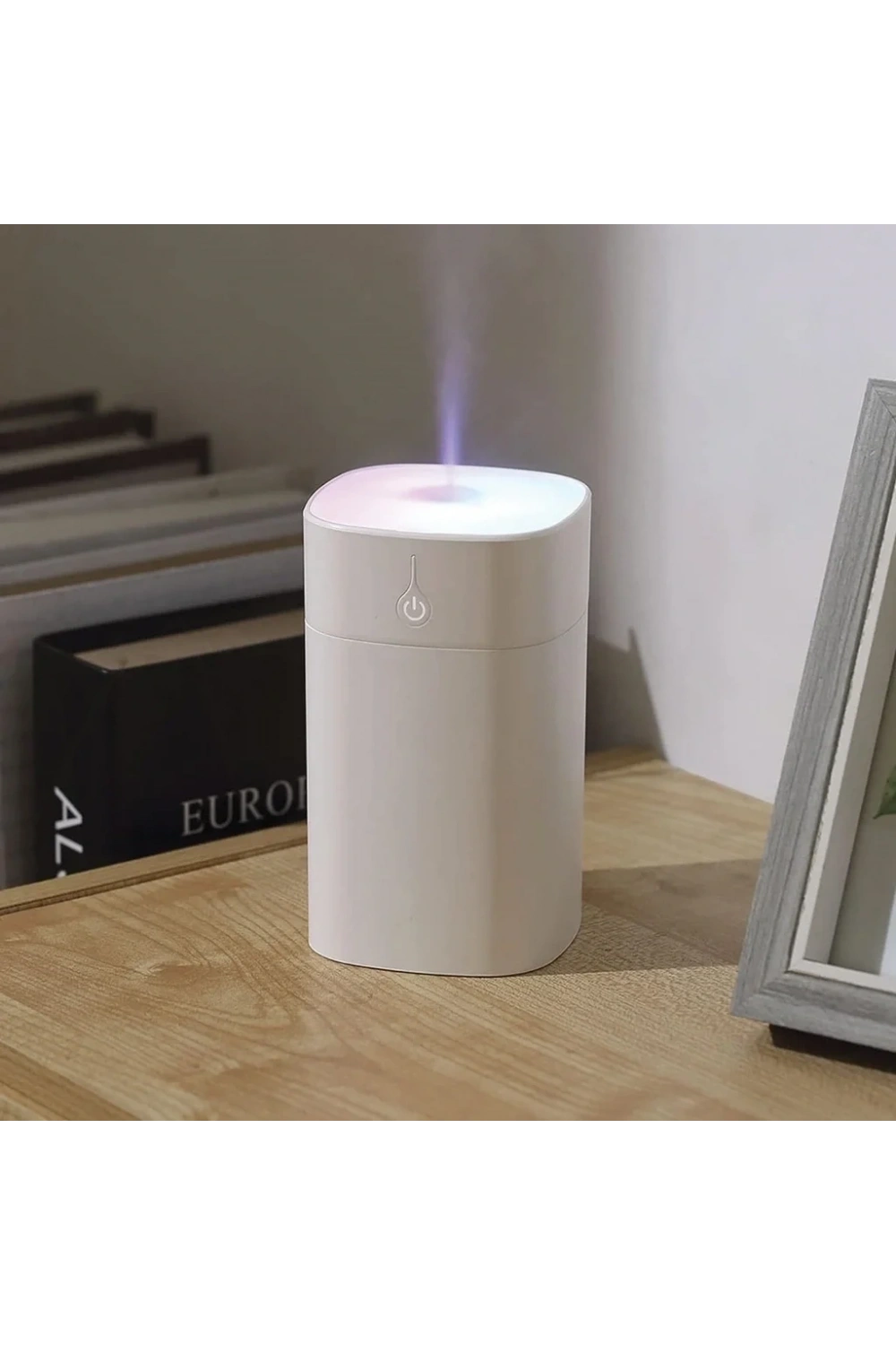 400ml Ultrasonik Hava Nemlendirici Buhar Yapıcı Difüzör Humidifier Beyaz