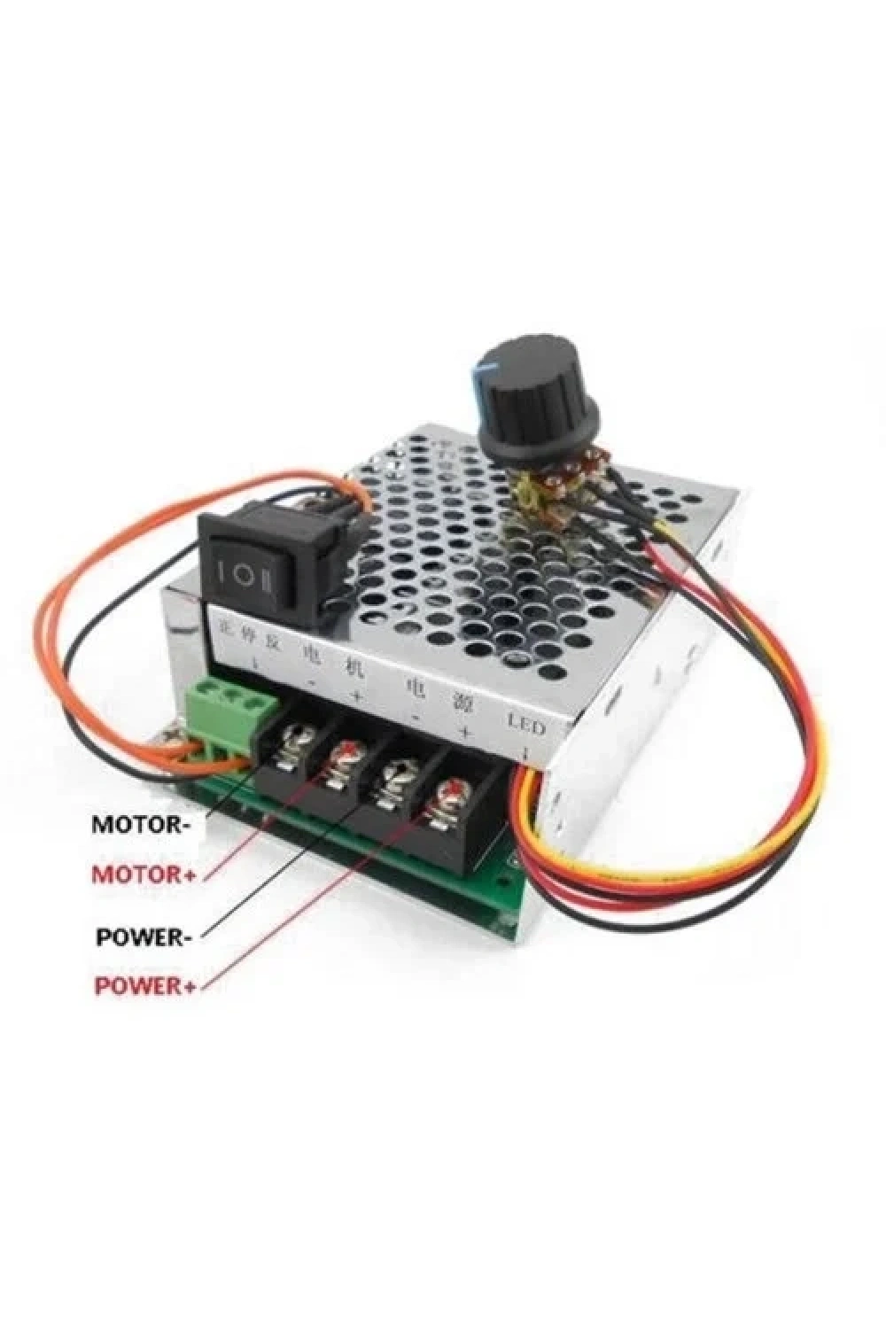 40A 50V DC Motor Hız Kontrol Devresi