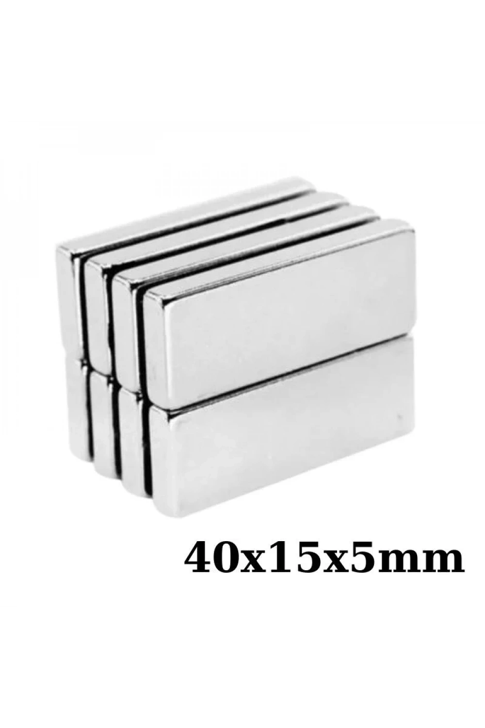 40x15x5mm Neodyum Güçlü Mıknatıs - Neodim Magnet