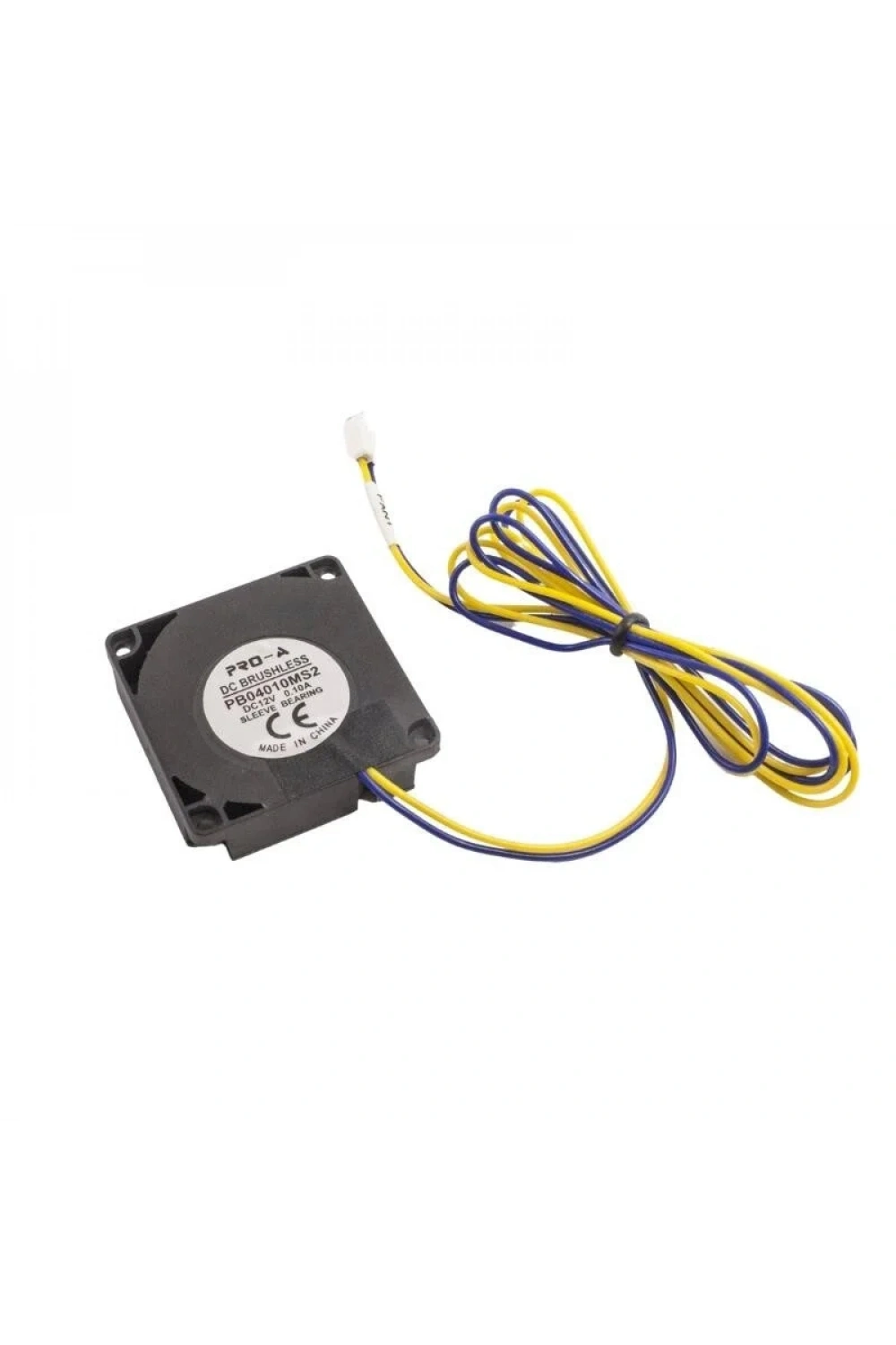 40X40X10mm 12V 0.1A 2P Salyangoz Fan