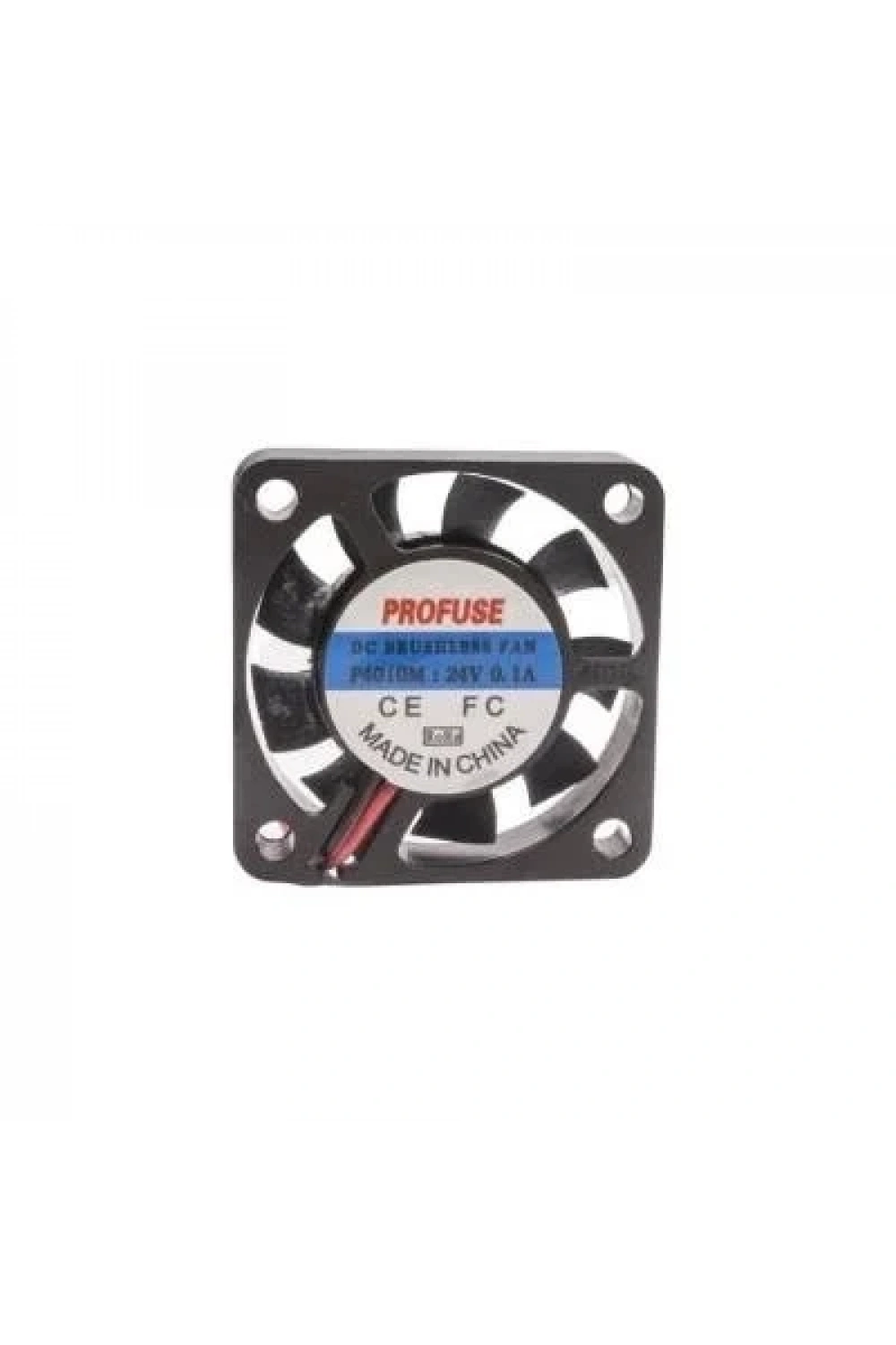 40x40x10mm 24V 0.10A Fan 2 Kablolu