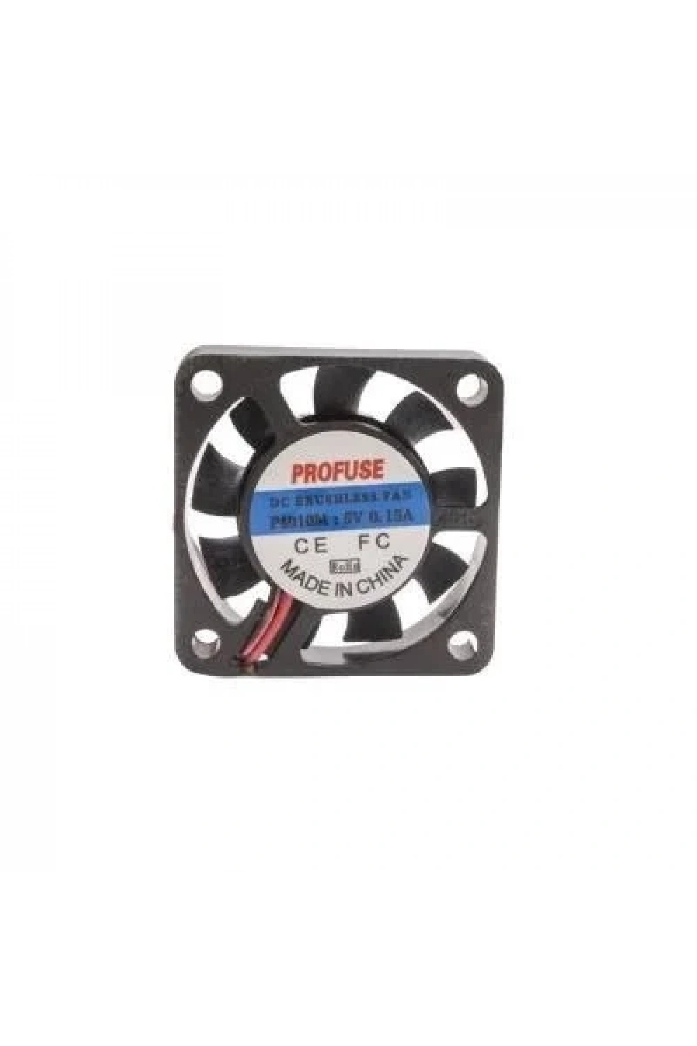 40x40x10mm 5V 0.15A Fan 2 Kablolu