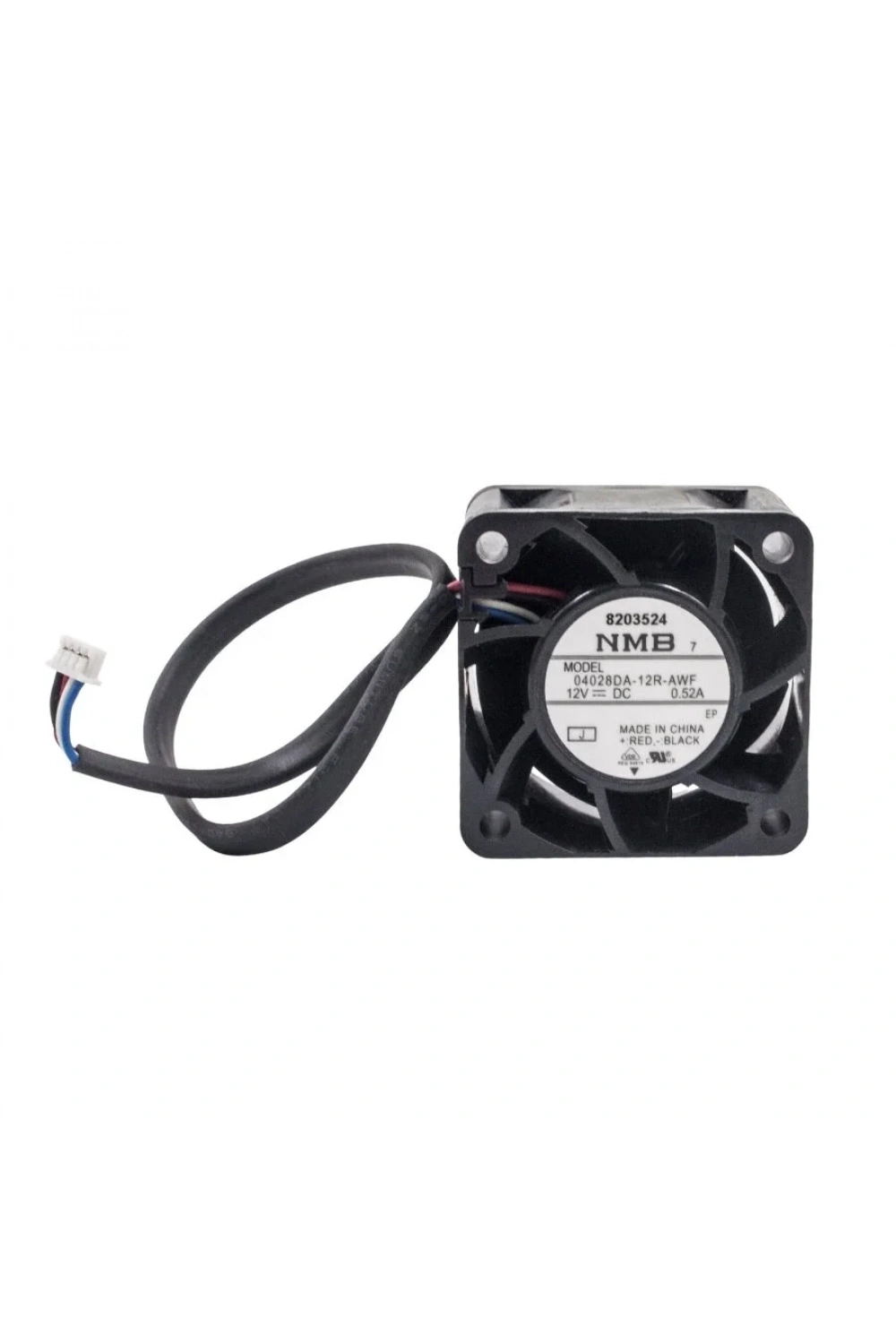 40x40x28mm 12V 0,52A Fan 4 Kablolu