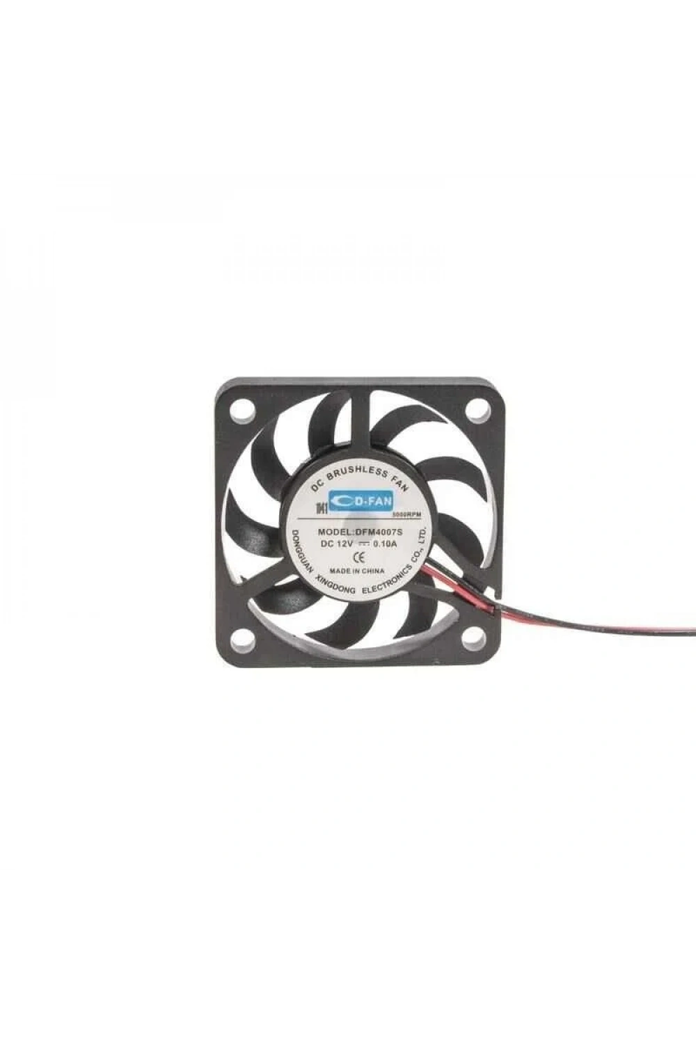 40x40x7mm 12V 0.1A Fan 2 Kablolu