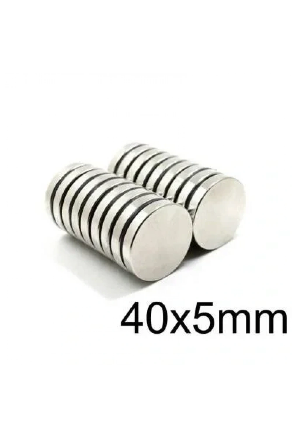 40X5mm Neodyum Güçlü Mıknatıs - Neodim Magnet