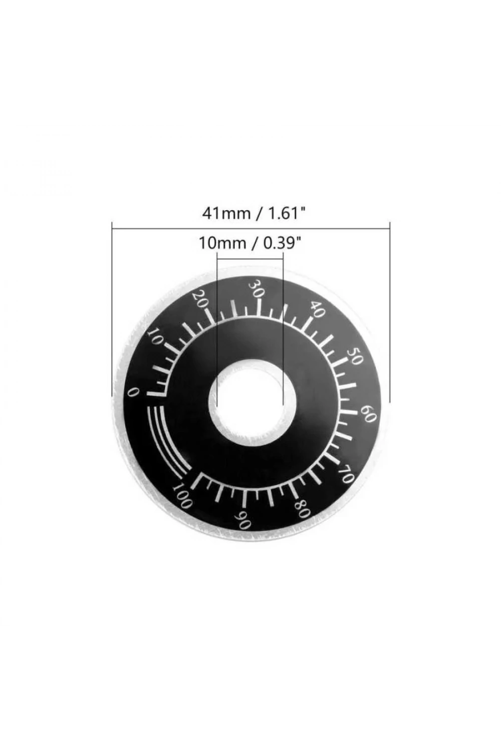 41mm Alüminyum Numaratör