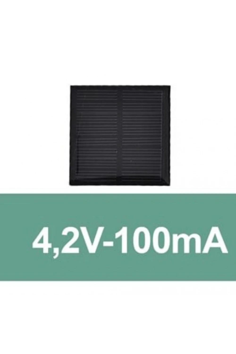 4,2V-100mA Güneş Paneli (Solar Panel) 60x60 mm