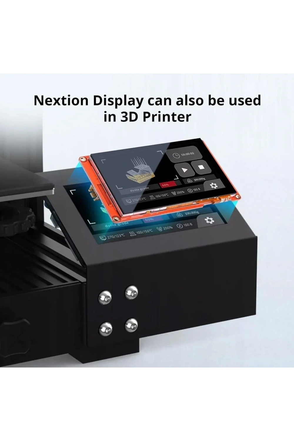 4.3 Inch Nextion Dokunmatik Ekran NX4827P043-011C