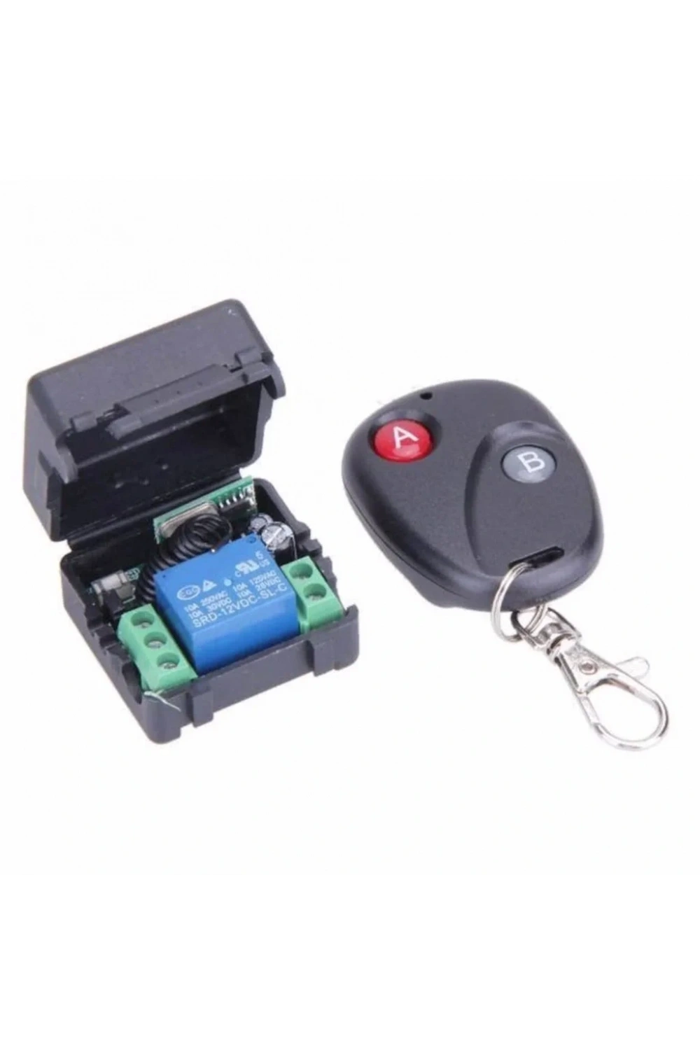 433 Mhz RF Uzaktan Kumanda 10A RF Alıcı Verici Transmitter Receiver 12V