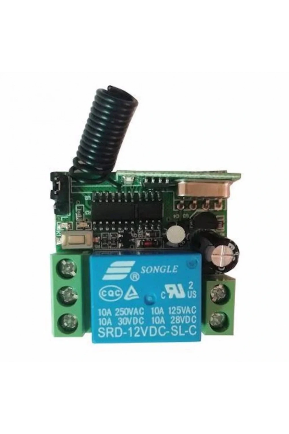 433 Mhz RF Uzaktan Kumanda 10A RF Alıcı Verici Transmitter Receiver 12V