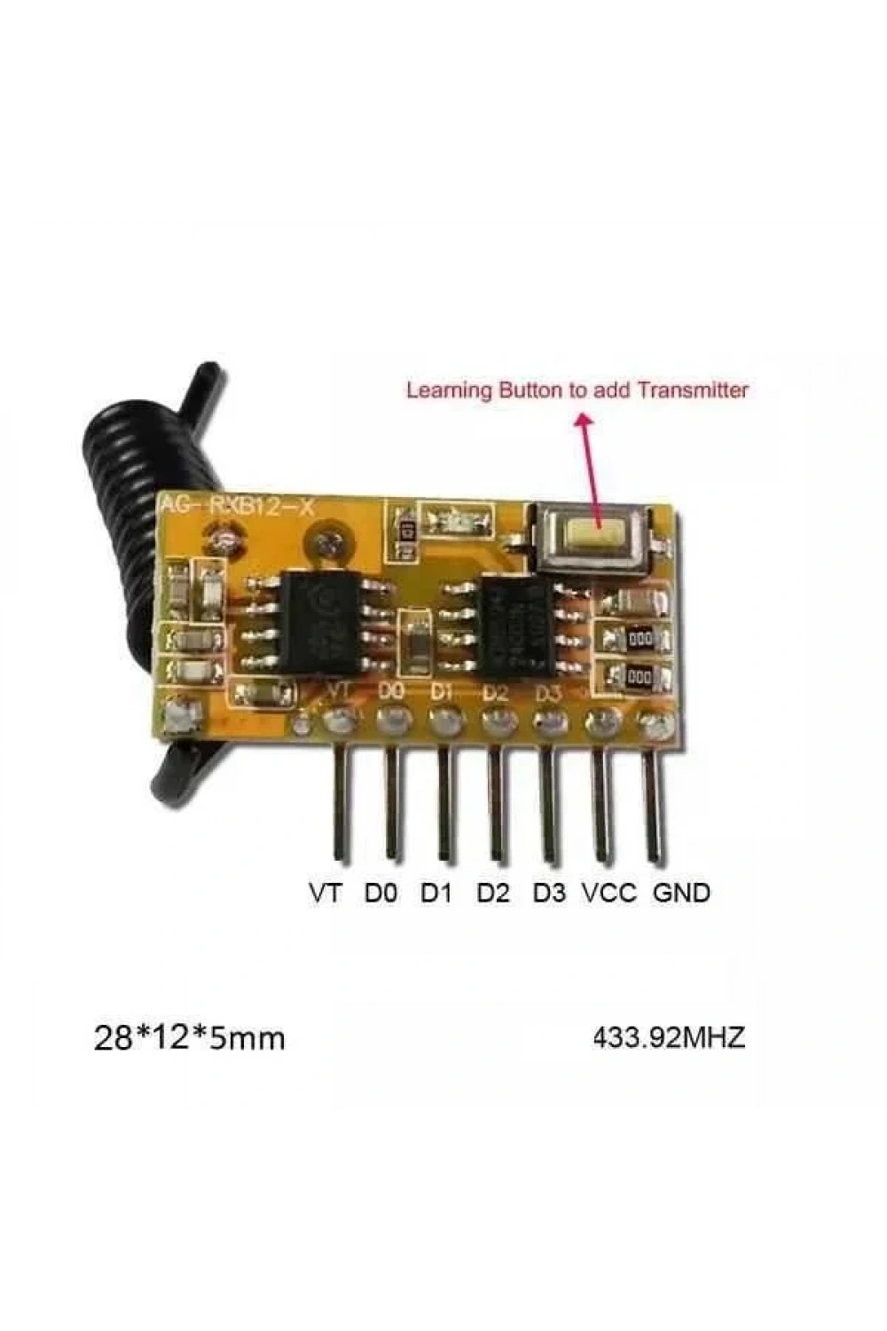 433.92 MHz Süperheterodin Alıcı Modülü
