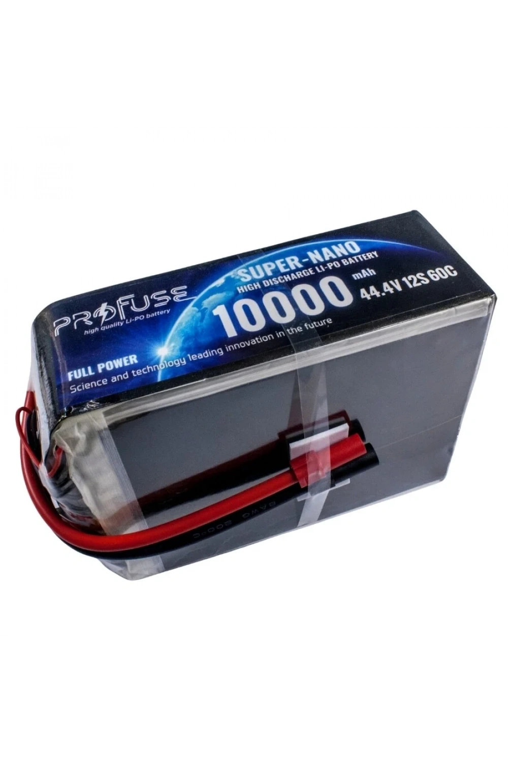 44,4V 12S 10000mAh 60C Lipo Batarya
