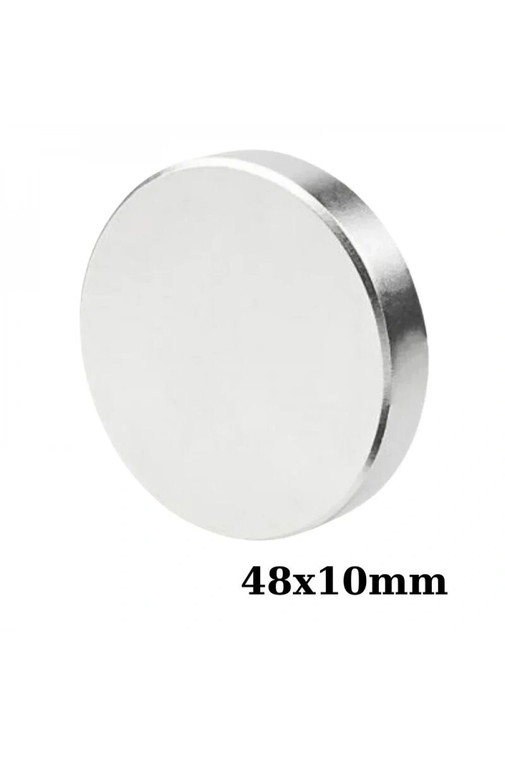48x10mm Neodyum Güçlü Mıknatıs - Neodim Magnet