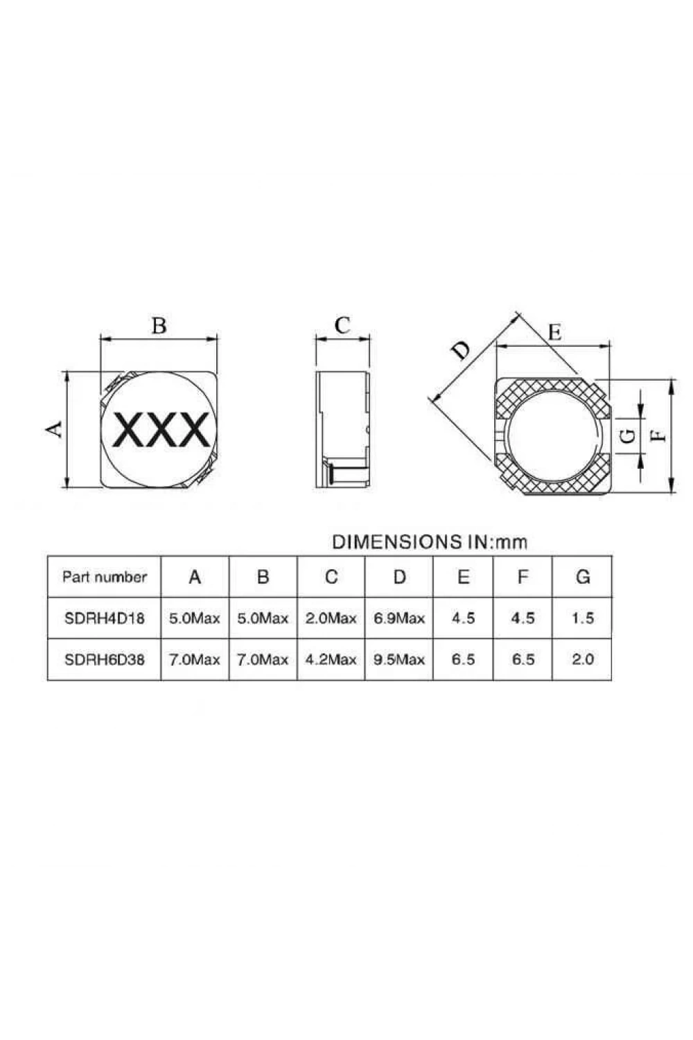 4D18 100UH SMD Bobin