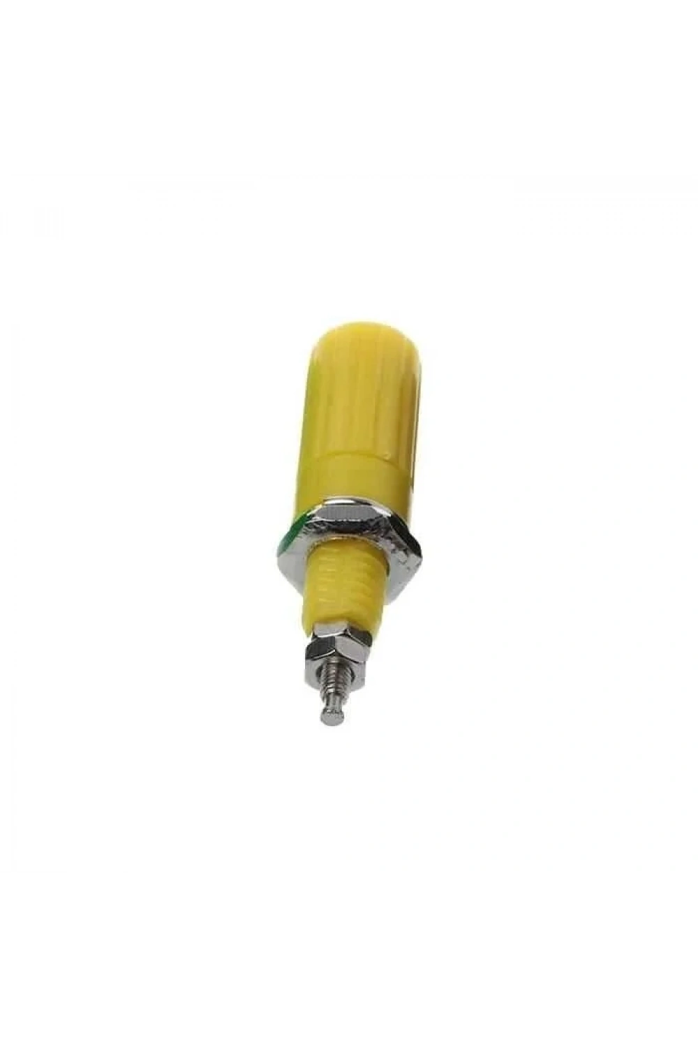 4mm Born Jak - Banana Sarı Dişi Soket Vidalı