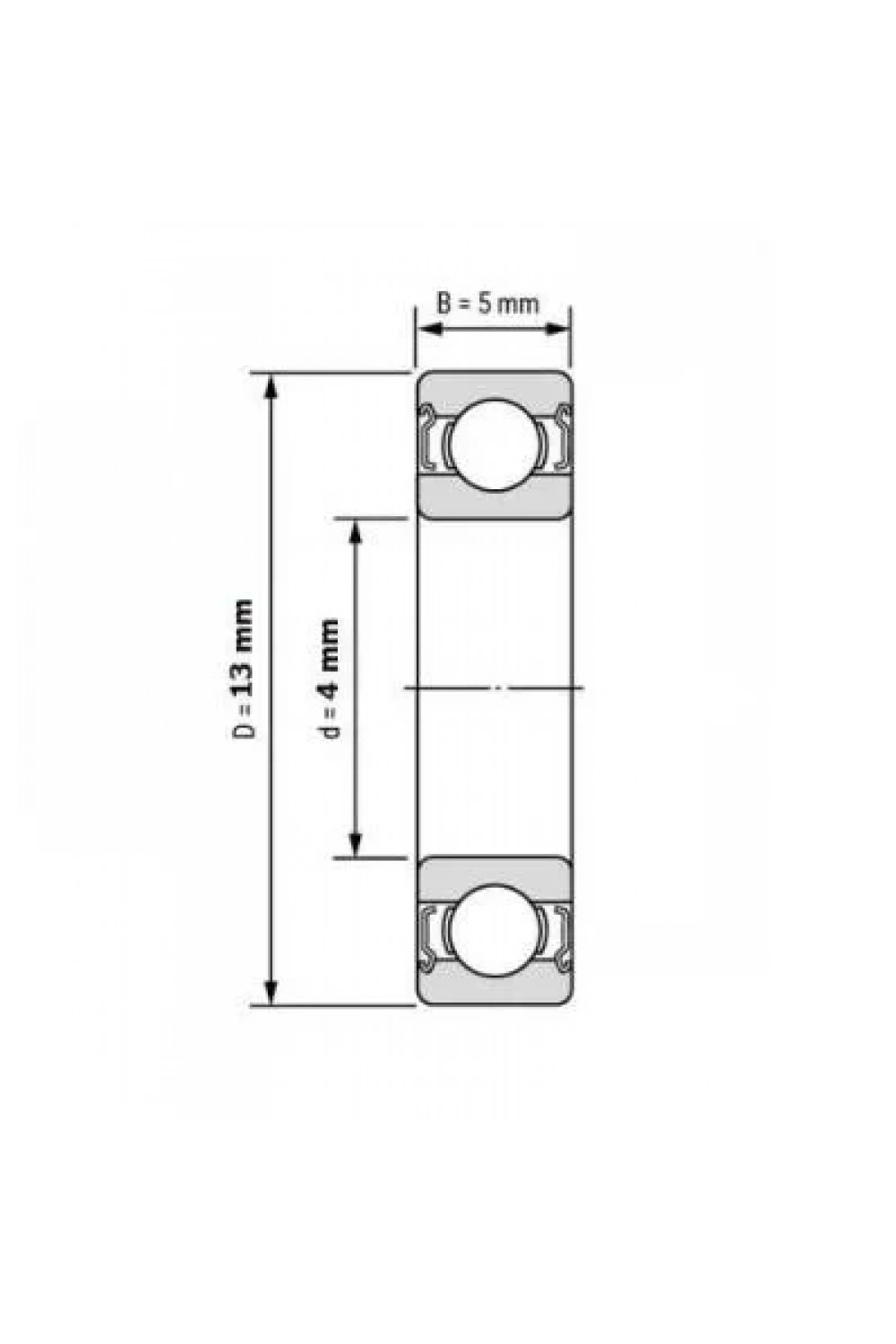 4mm Rulman 624zz