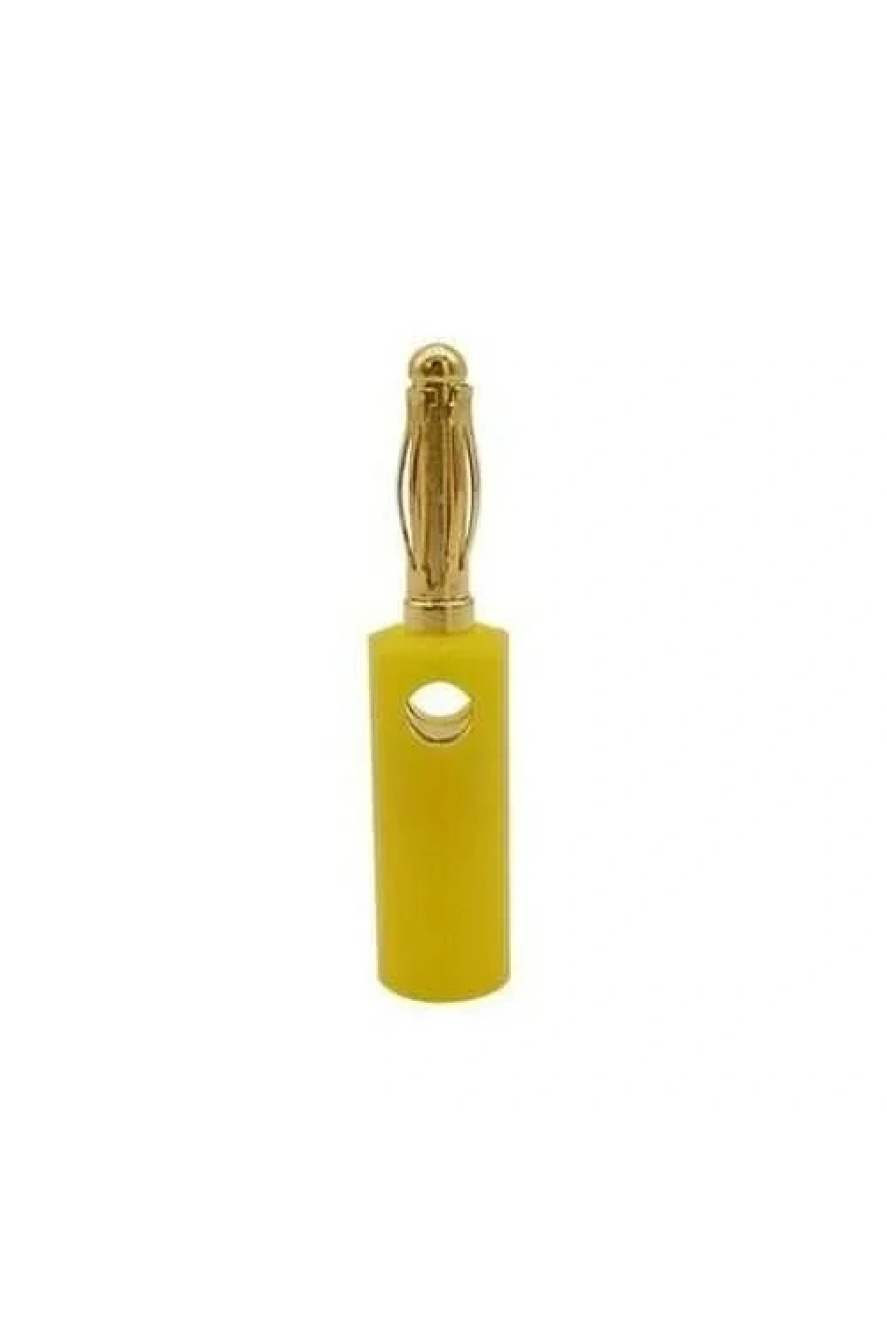 4mm Sarı Erkek Banana Konnektör