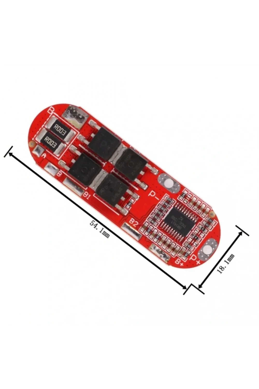 4S 25A BMS 18650 16.8V Lityum Pil Şarj Koruma Devresi
