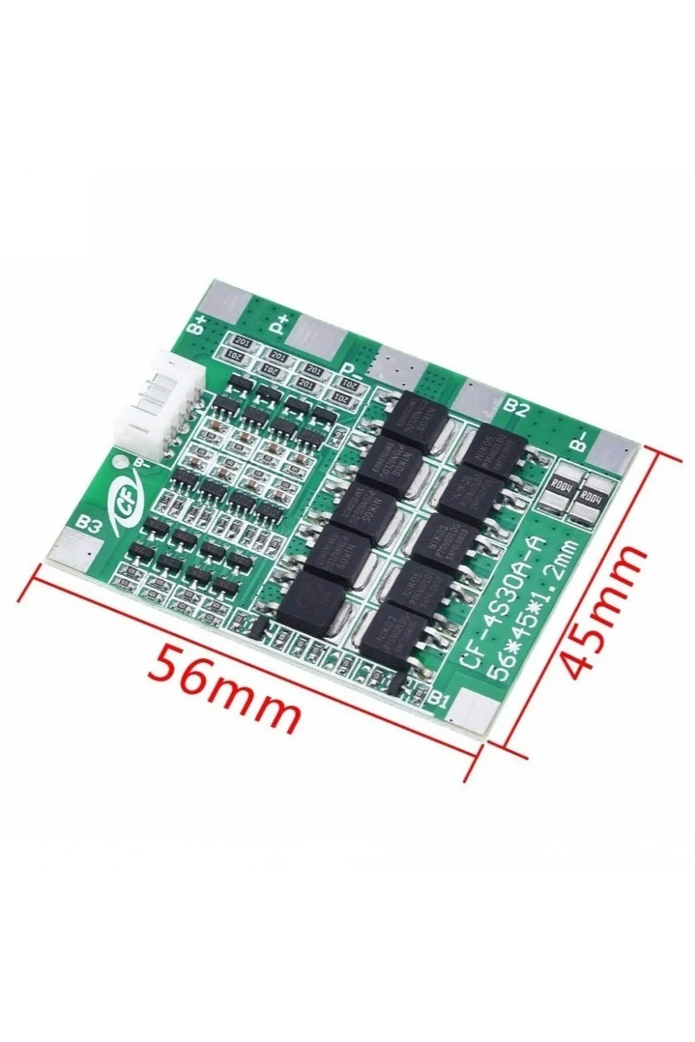 4S 30A BMS Li-İon 18650 Pil Şarj Kontrol Devresi