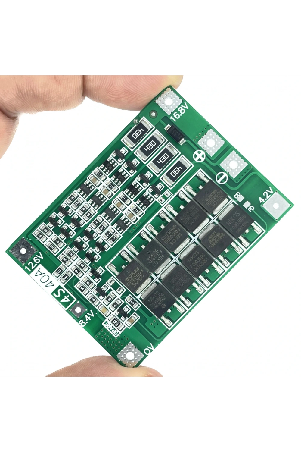 4S 40A BMS 18650 Balanslı Li-Ion Şarj Koruma Devresi