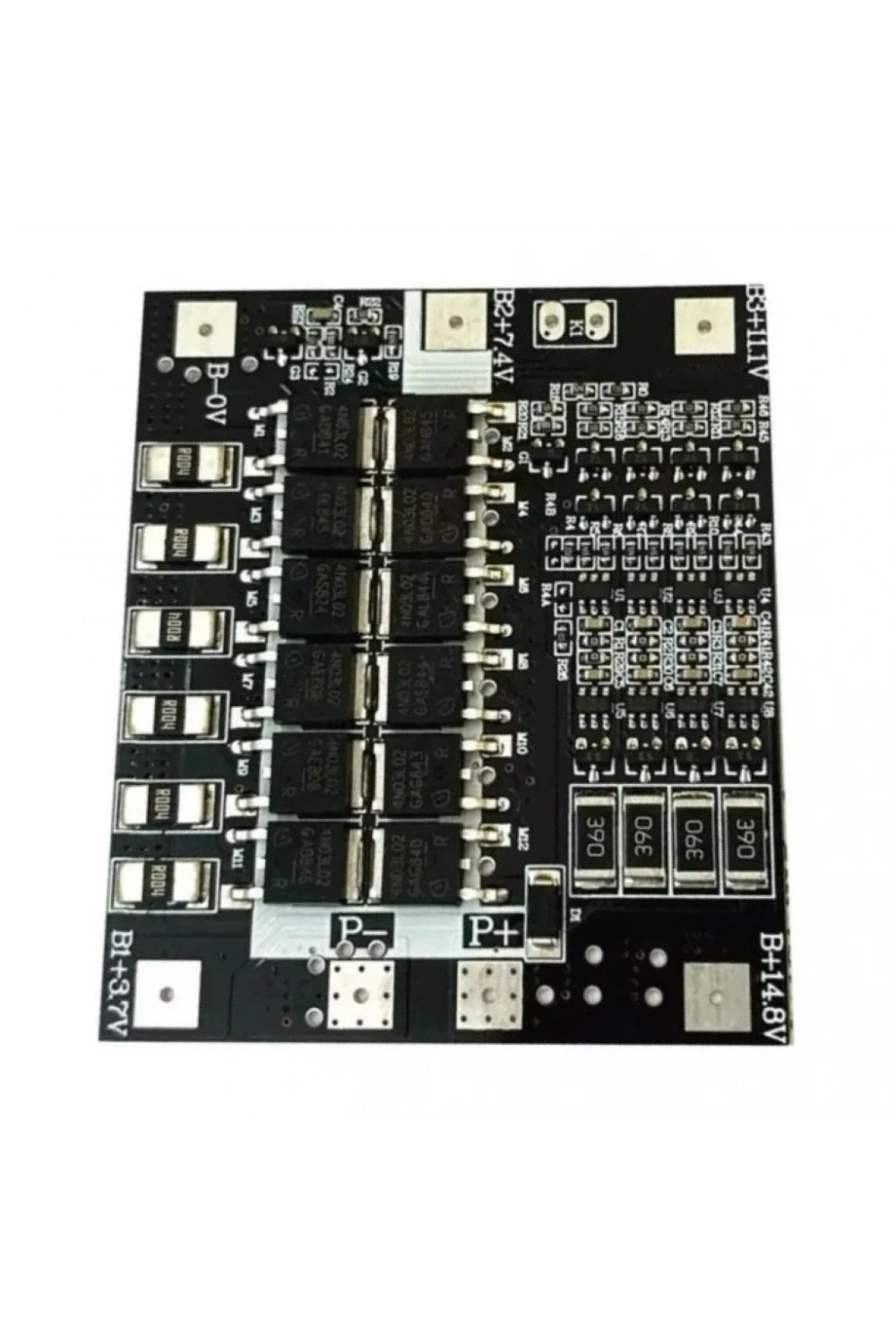 4S 50A BMS 3.7V 18650 Lityum Pil Şarj Koruma Devresi