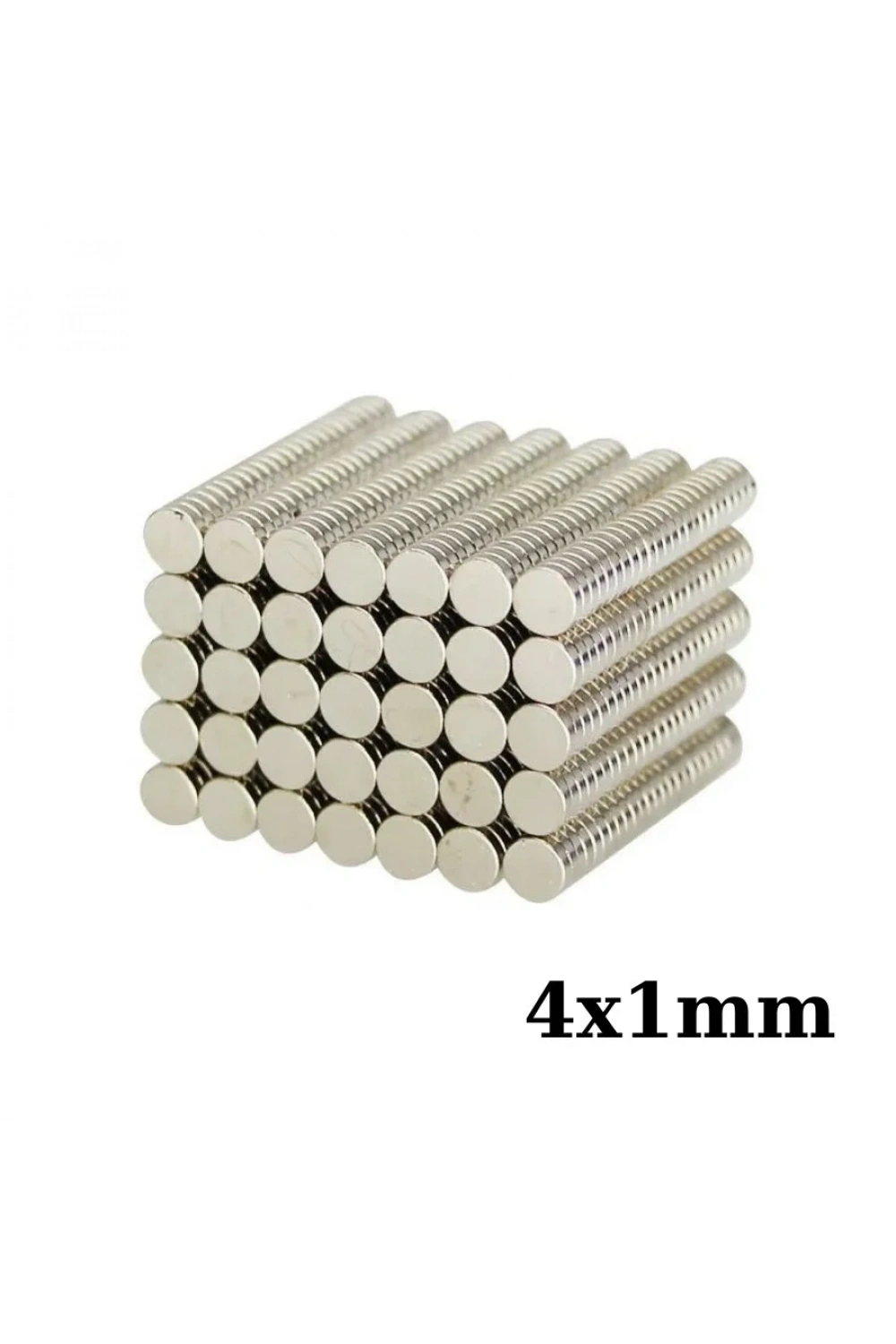 4x1mm Neodyum Güçlü Mıknatıs - Neodim Magnet