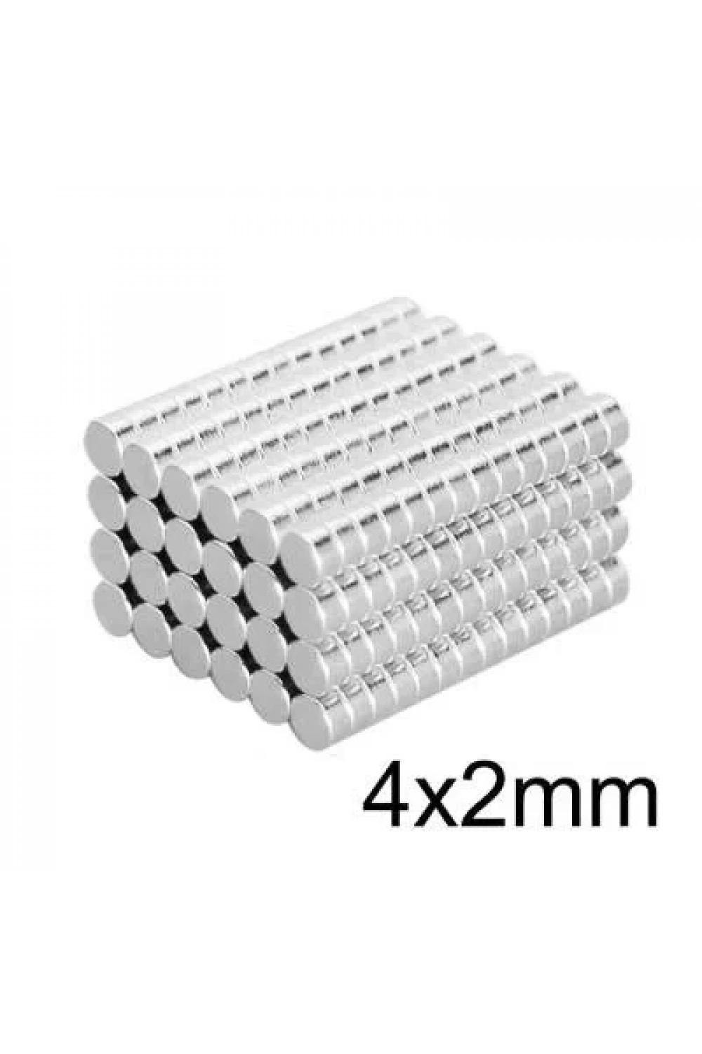 4X2mm Neodyum Güçlü Mıknatıs - Neodim Magnet
