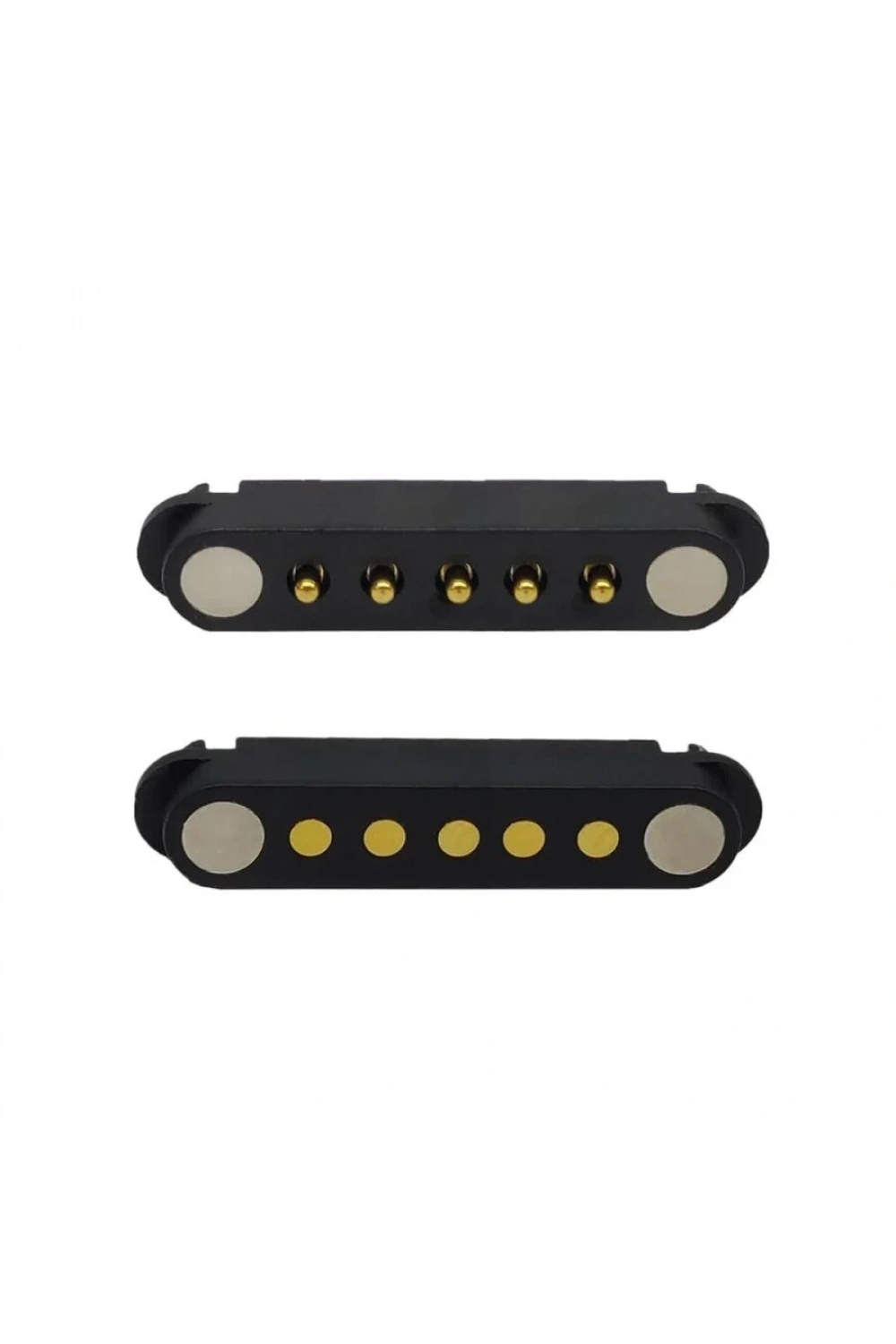 5-Pin 2.54mm Pogo Pin Manyetik Konnektör Takımı
