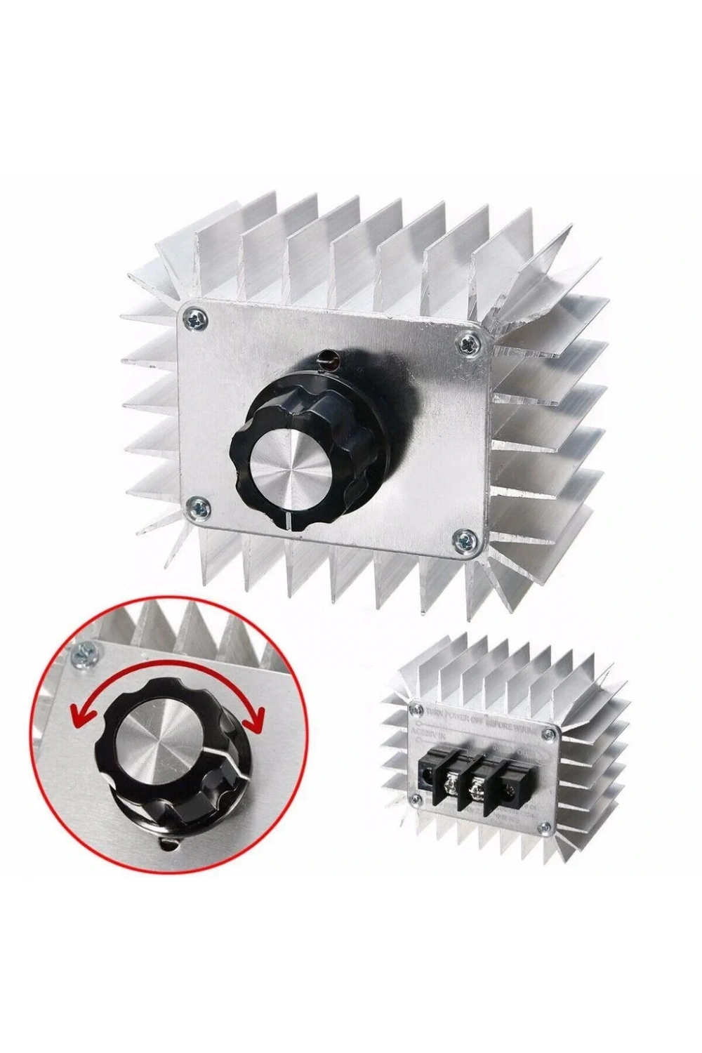 5000W 220V AC Motor Dimmer Hız Kontrol Kartı