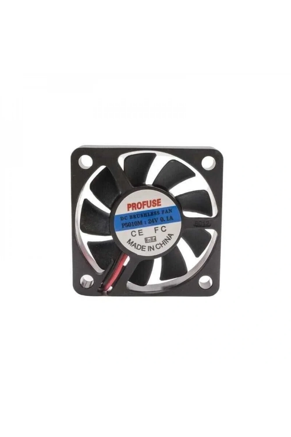50x50x10mm 24V 0.10A Fan 2 Kablolu