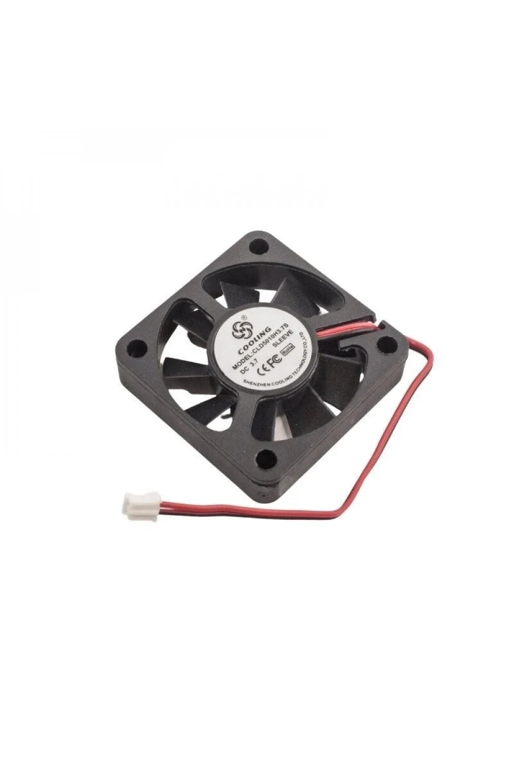 50x50x10mm 3.7V 0.20A Fan 2 Kablolu