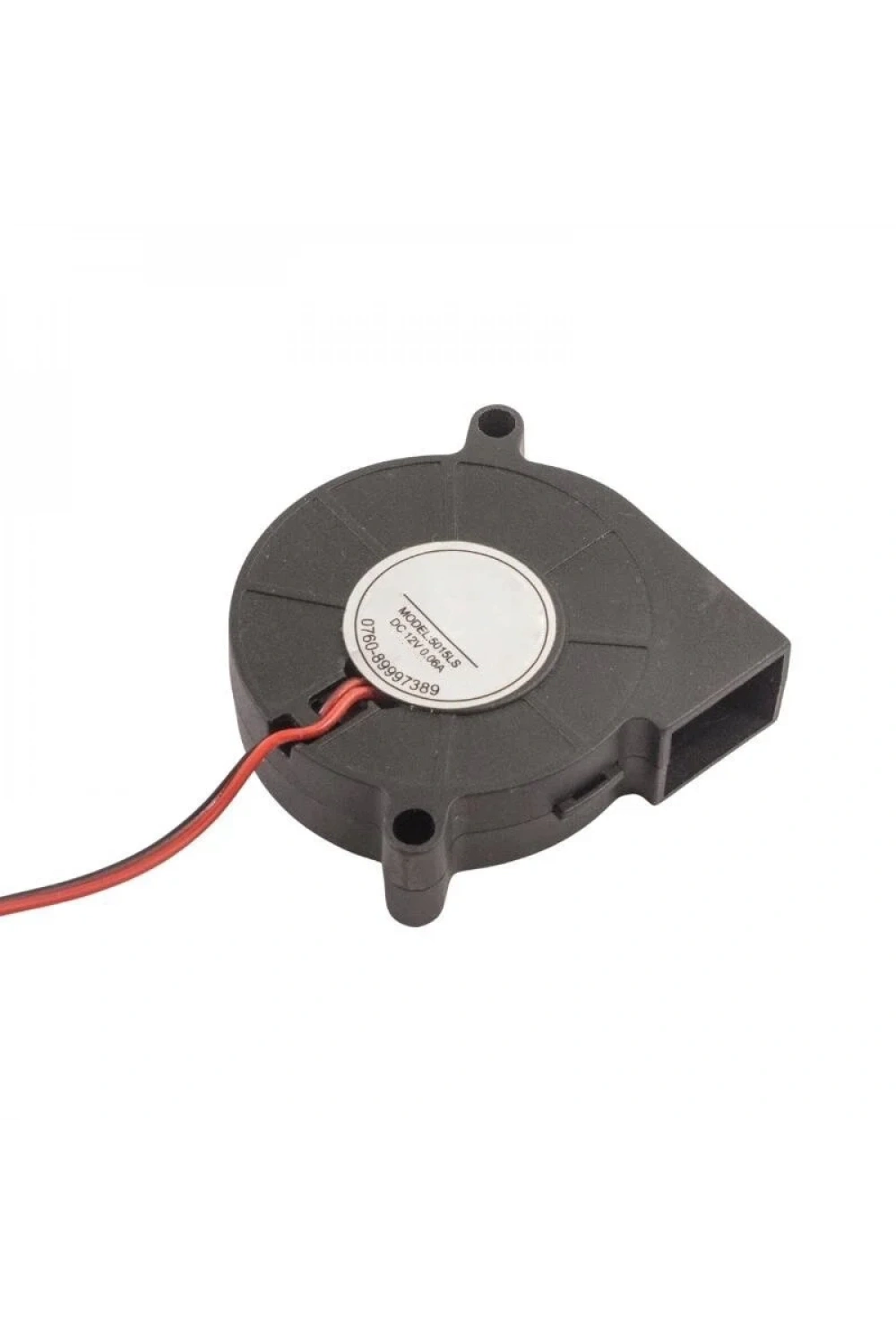 50X50X15mm 12V 0.05A 2P Salyangoz Fan