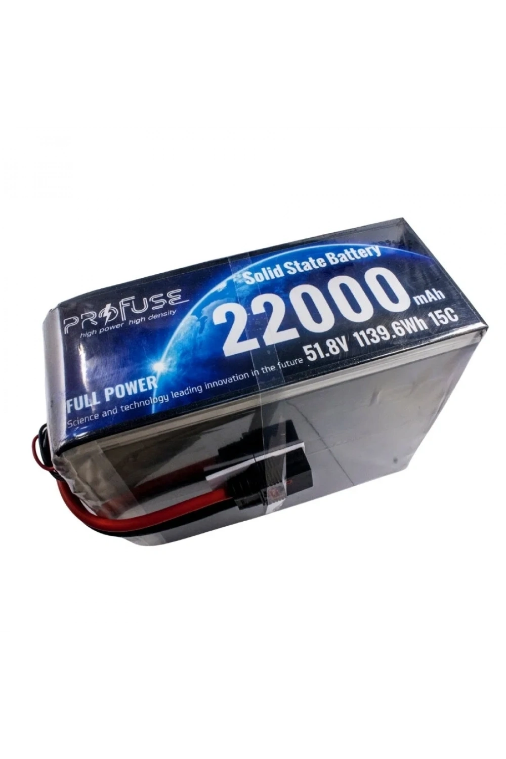 51,8V 14S 22000mAh 15C Solid State Lipo Batarya