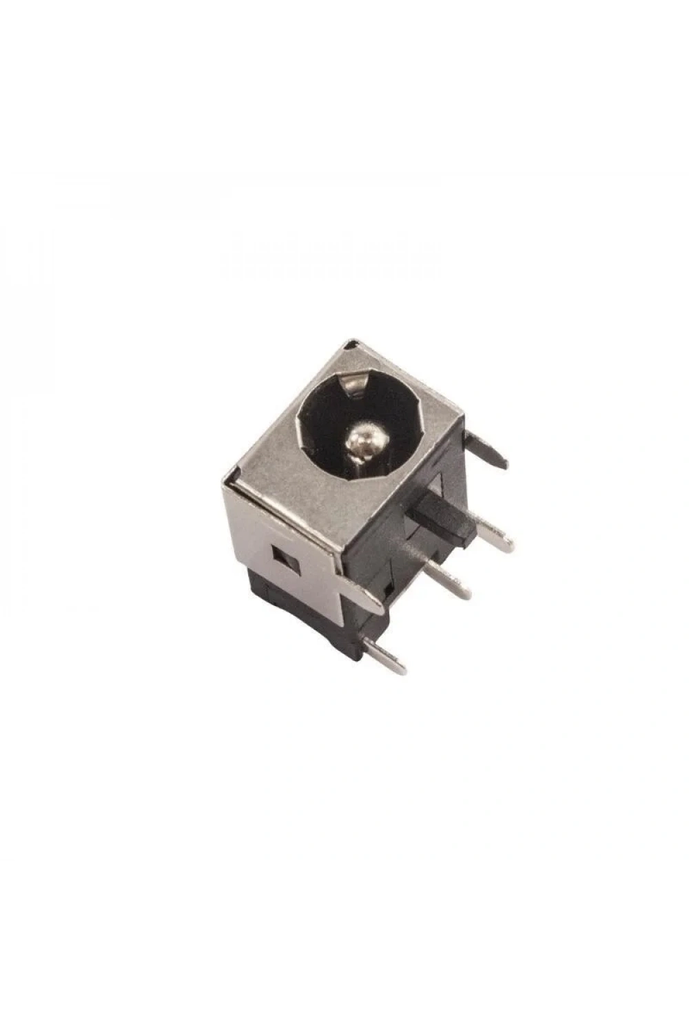 5.5x2.5mm DC Jack Şasesi - Yandan İğne Bacak