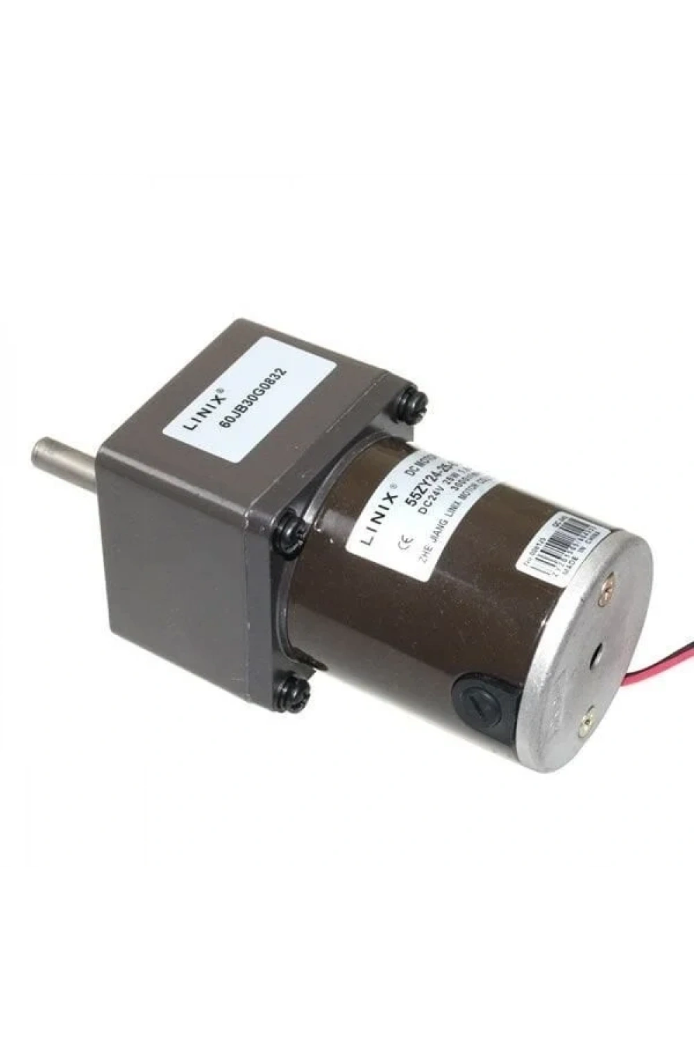 55ZY24-25-02 60mm 24V 100RPM DC Motor