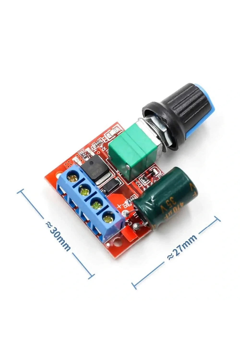 5A 35V Mini DC Motor Hız Kontrol Devresi
