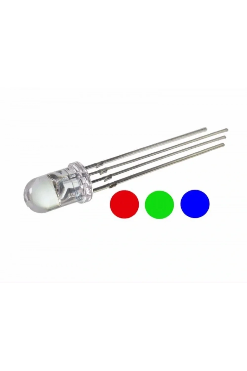 5mm RGB Led Ortak Katot - 4 Pin
