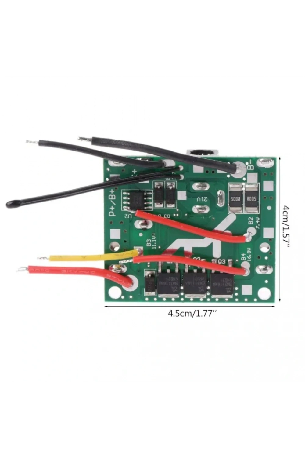 5S 20A BMS 21V 18650 Lityum Pil Şarj Koruma Devresi