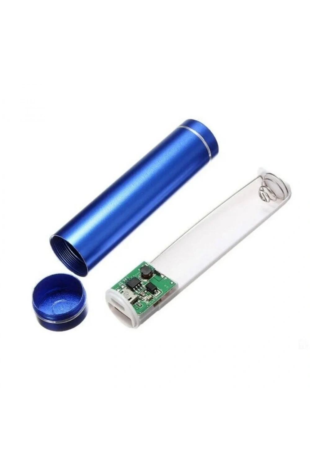 5V 1A 1X18650 Pil Metal DIY PowerBank