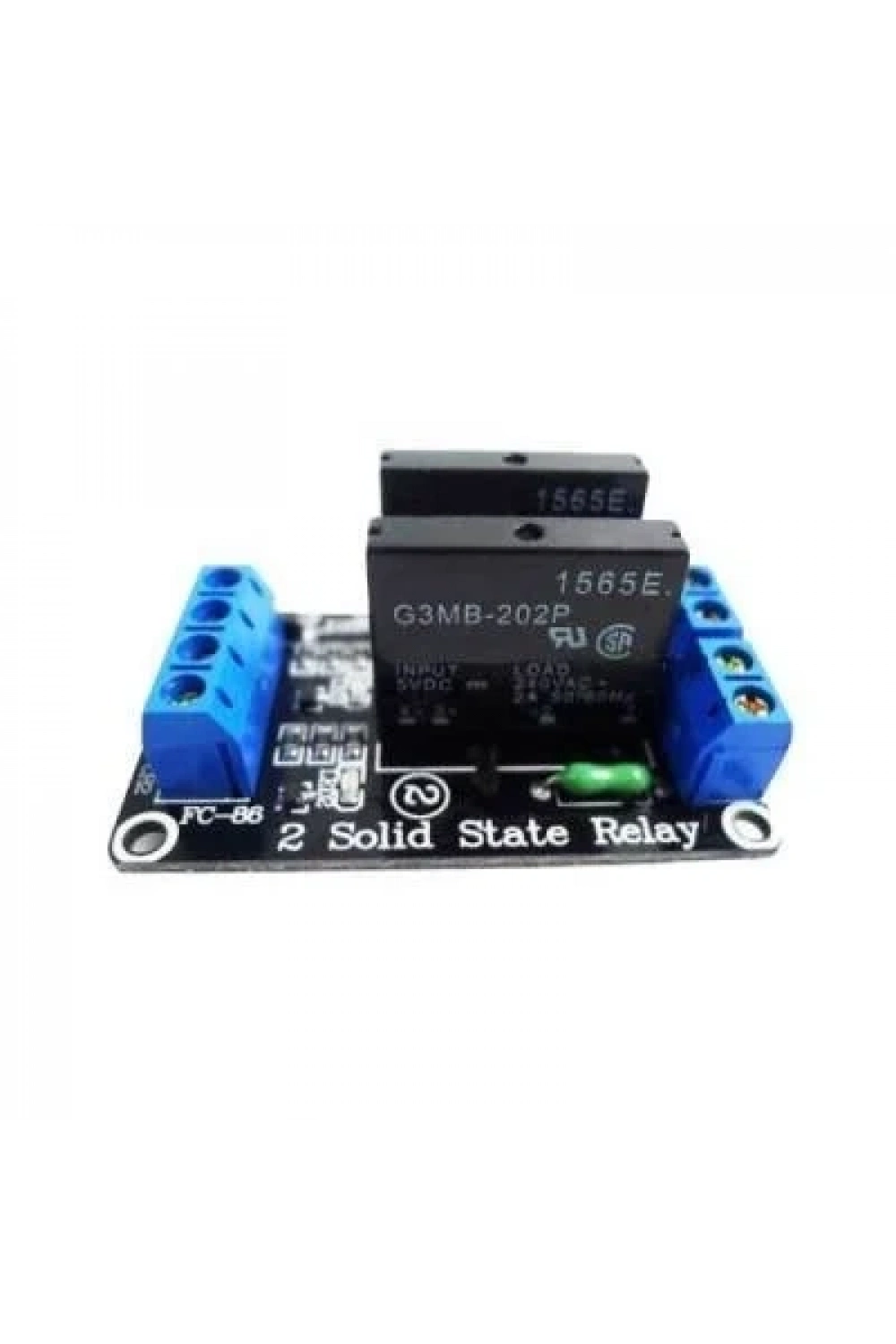 5V - 2 Kanal Solid State Röle Kartı (5V 2A)